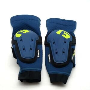 NEW G-Form E-Line Elbow Guards Mountain Bike Pads Blue Black Adult Medium